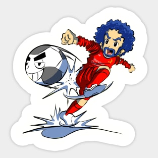 Salah Bicycle Kick! Sticker